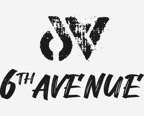 6th Avenue Partyband Logo schwarz